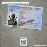 Armenia ID Card PSD front document example