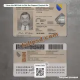 Bosnia and Herzegovina ID Card PSD front and back document example