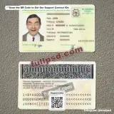 Burkina Faso ID Card PSD front and back editable preview available for download