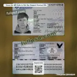 Cyprus ID Card PSD front and back preview
