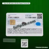 Estonia ID Card PSD V3 back side layout example for digital download