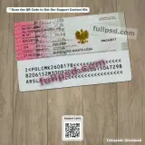 Poland ID Card V2 PSD File