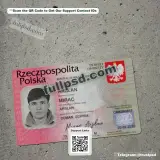Poland ID Card V2 PSD File