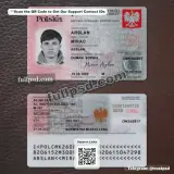 Poland ID Card V3 PSD File