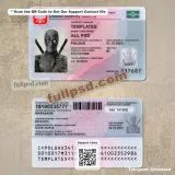 Poland ID Card PSD File