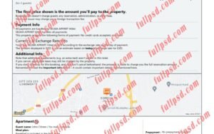 download Algeria hotel booking Confirmation pdf and word template