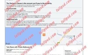 download Angola hotel booking Confirmation pdf and word template