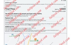 download Belgium hotel booking Confirmation pdf and word template