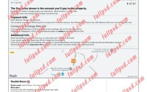 download Bosnia and Herzegovina hotel booking Confirmation pdf and word template