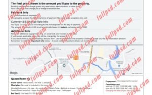 download Brunei hotel booking Confirmation pdf and word template