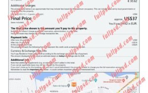download Burkina Faso hotel booking Confirmation pdf and word template