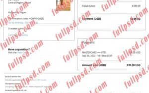 download Nepal Airbnb booking confirmation pdf and word template