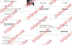 download New Zealand Airbnb booking confirmation pdf and word template