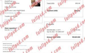 download North Korea Airbnb booking confirmation pdf and word template