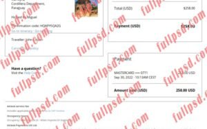 download Paraguay Airbnb booking confirmation pdf and word template