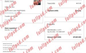 download Serbia Airbnb booking confirmation pdf and word template