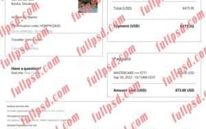 download Slovakia Airbnb booking confirmation pdf and word template