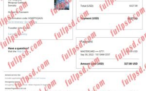 download Somalia Airbnb booking confirmation pdf and word template