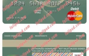 angola banco yetu bank mastercard psd template