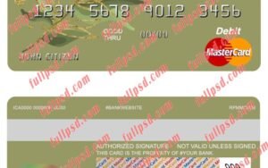 belgium crelan mastercard psd template
