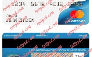 finland klarna bank mastercard psd template