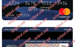 guinea fibank mastercard psd template